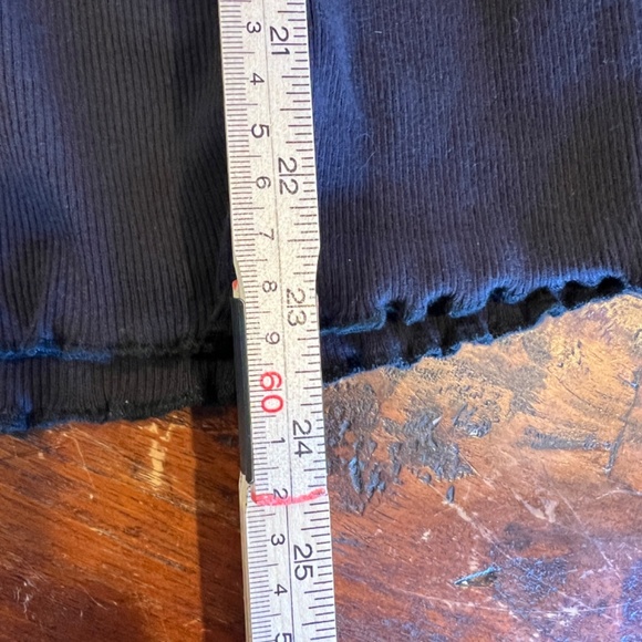 NWT Free People Fleur Embroidered Cuff Ribbed Henley Top L - Picture 7 of 8